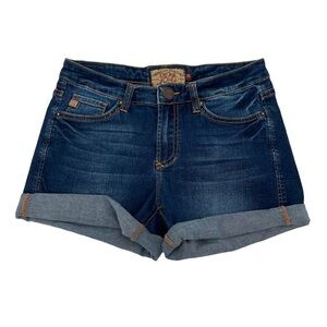 Dear John Horizon Cuffed Hem Jean Shorts Size 25 Women’s
